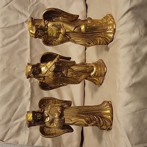 Bombay Company Set of 3 Angel Candleholders